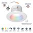 HALO 4" RL Round Smart Wi-Fi RGBW Recessed LED Trim w/ WiZ Pro Smart Control (Matte White)