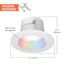 HALO 4" RL Round Smart Wi-Fi RGBW Recessed LED Trim w/ WiZ Pro Smart Control (Matte White)