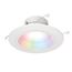 HALO 5/6" RL Round Smart Wi-Fi RGBW Recessed LED Trim w/ WiZ Pro Smart Control (Matte White)