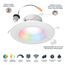 HALO 5/6" RL Round Smart Wi-Fi RGBW Recessed LED Trim w/ WiZ Pro Smart Control (Matte White)