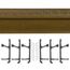 8 Ft. Kit Cover Set (Dark Walnut)