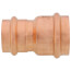 1-1/4" x 1" Press Copper Reducer Coupling