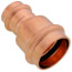 1-1/2" x 1" Press Copper Reducer Coupling