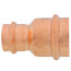 1-1/2" x 1" Press Copper Reducer Coupling