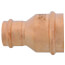 2" x 1-1/4" Press Copper Reducer Coupling