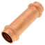 3/4" Press Extended Length Copper Coupling, No-Stop