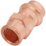 1/2" Press x 3/8" Female Copper Adapter