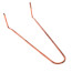 1/2" x 6" Copper Plated Pipe Hook