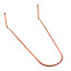 1-1/4" x 6" Copper Plated Pipe Hook