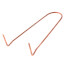1-1/4" x 6" Copper Plated Pipe Hook