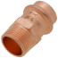 3/4" Press x Male Copper Adapter