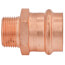 1" Press x 3/4" Male Copper Adapter