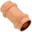 3/4" Press Copper Coupling, No-Stop