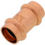 3/4" Press Copper Coupling, No-Stop