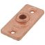 1/2" Copper Plated Ceiling Plate