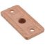 1/2" Copper Plated Ceiling Plate