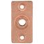 1/2" Copper Plated Ceiling Plate