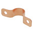 1/2" 2 Hole Carbon Steel Strap (Copper Plated)