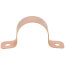 1" 2 Hole Carbon Steel Strap (Copper Plated)