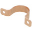 1" 2 Hole Carbon Steel Strap (Copper Plated)