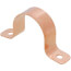 1" 2 Hole Carbon Steel Strap (Copper Plated)
