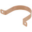 2" 2 Hole Carbon Steel Strap (Copper Plated)