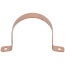 2" 2 Hole Carbon Steel Strap (Copper Plated)