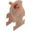 3/4" Copper Plated Multi-Strut Pipe Clamp