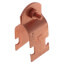 1" Copper Plated Multi-Strut Pipe Clamp