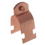 1-1/4" Copper Plated Multi-Strut Pipe Clamp