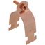 2" Copper Plated Multi-Strut Pipe Clamp