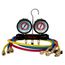 Pro-Set 2-Port Analog Manifold w/ 5' Premium Hoses (A2L, R-454B, R-32, R-410A)