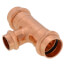 3/4" x 3/4" x 1/2" Press Copper Tee
