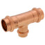 3/4" x 3/4" x 1/2" Press Copper Tee