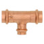 3/4" x 3/4" x 1/2" Press Copper Tee