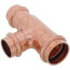 1" x 3/4" x 3/4" Press Copper Tee
