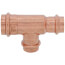 1" x 3/4" x 3/4" Press Copper Tee