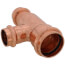 1-1/4" x 3/4" x 3/4" Press Copper Tee