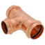 1-1/4" x 1-1/4" x 1" Press Copper Tee