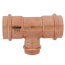 1-1/2" x 1-1/2" x 1" Press Copper Tee