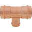 2" x 2" x 1-1/4" Press Copper Tee