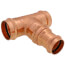 2" x 2" x 1-1/2" Press Copper Tee