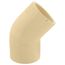 1" CPVC CTS 45-Degree Elbow (Socket)