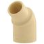 1/2" CPVC CTS 45-Degree Street Elbow (Spigot x Socket)