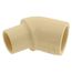 1/2" CPVC CTS 45-Degree Street Elbow (Spigot x Socket)