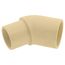 1" CPVC CTS 45-Degree Street Elbow (Spigot x Socket)