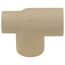 3/4" x 1/2" x 3/4" CPVC CTS  Reducing Tee (Socket)