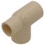 3/4" x 1/2" x 3/4" CPVC CTS  Reducing Tee (Socket)