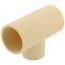 1" x 1" x 3/4" CPVC CTS Reducing Tee (Socket)