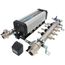 4 Loop Stainless Steel Manifold Package w/ Control (1/2" PEX)